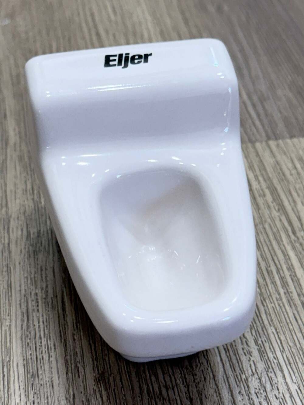 Eljer Miniature Porcelain Toilet Salesman Sample Counter Display